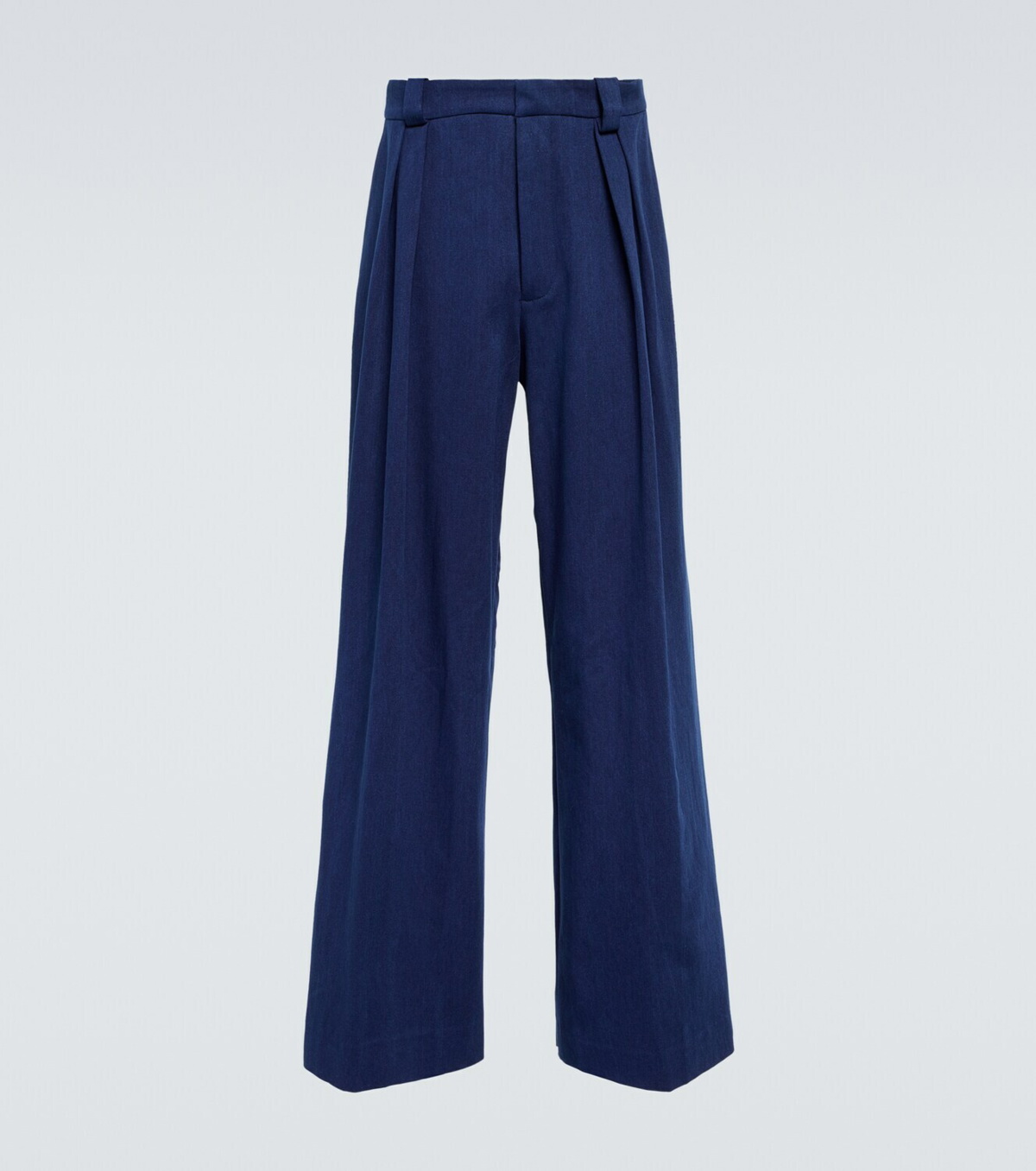 Wide Leg Cotton Trouser – King & Tuckfield