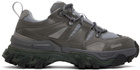 Juun.J Gray 4 Layered Sneakers