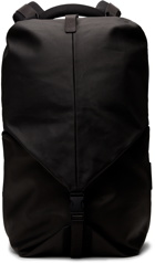 Côte&Ciel Black Small Coated Canvas Oril Backpack