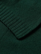 John Smedley - Rockford Shawl-Collar Recycled-Cashmere and Merino Wool-Blend Cardigan - Green
