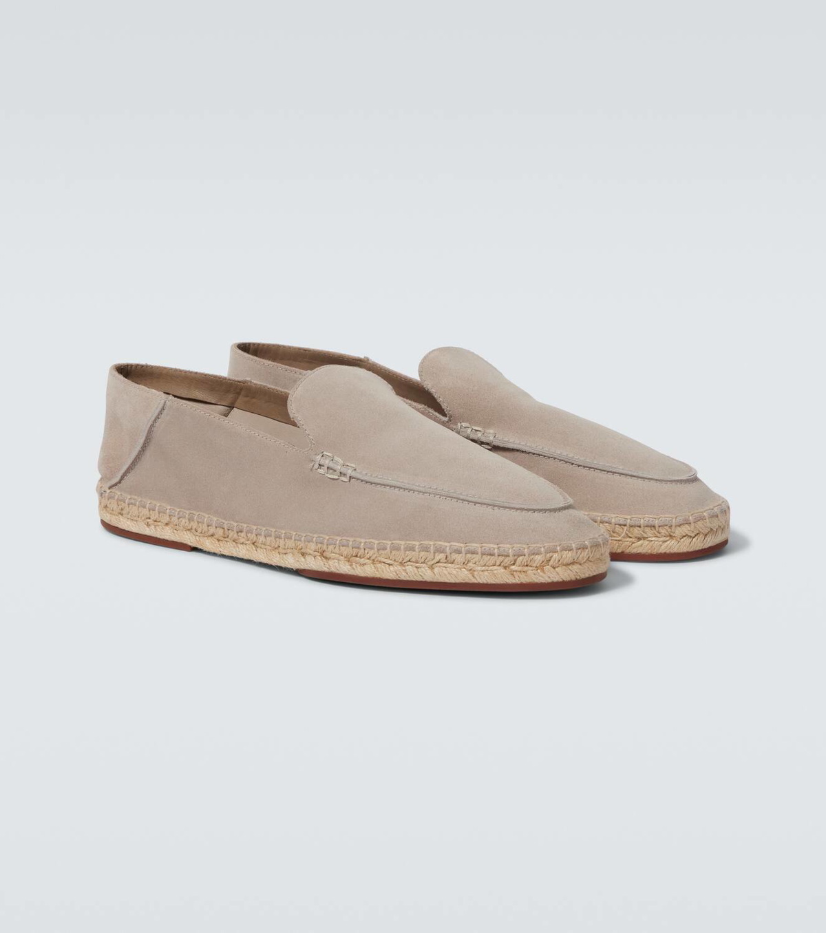 Loro Piana Seaside Walk suede espadrilles