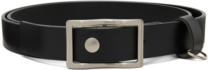 Photo: Song for the Mute Black Leather Belt