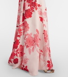 Monique Lhuillier Floral gown