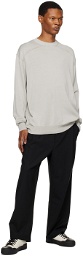 Cordera Gray Fretwork Sweater