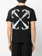 OFF-WHITE - Cotton T-shirt With Logo