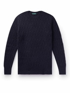 Incotex - Alpaca and Virgin Wool-Blend Sweater - Blue