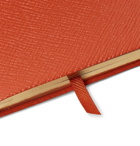 Kingsman - Smythson Panama Cross-Grain Leather Notebook - Orange