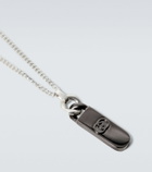 Gucci Interlocking G sterling silver pendant necklace