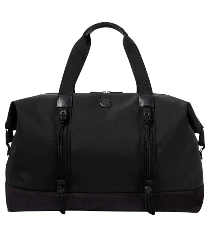 Photo: Moncler Leather-trimmed canvas duffel bag