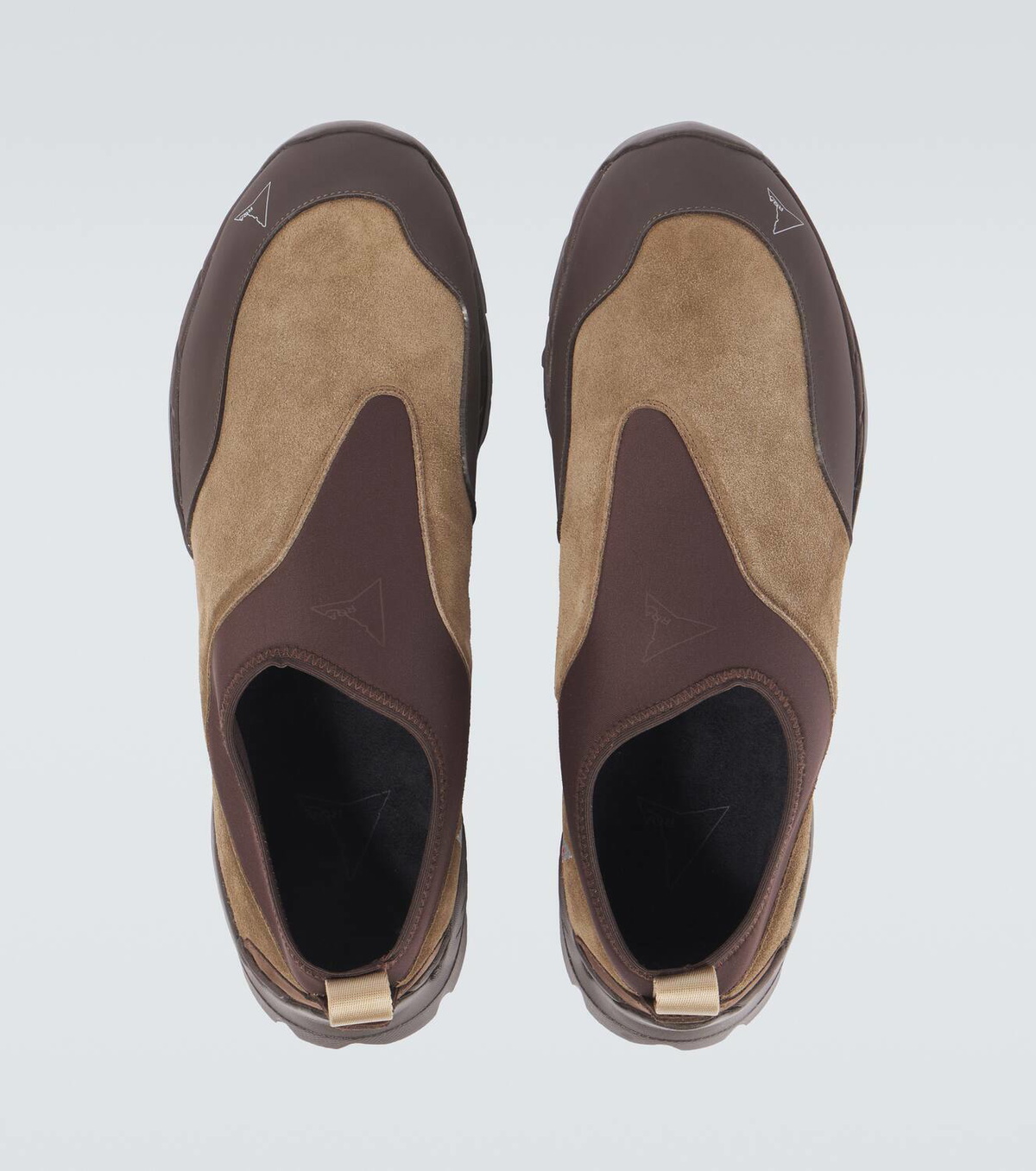 【Roa】 Suede-trimmed slip-onスニーカー Roa Suede-trimmed slip-on sneakers ROA