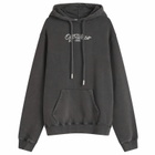 Off-White Women's Scissor Arrow Regular Hoodie in Washed Black
