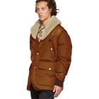 Dsquared2 Brown Down Puffer Jacket