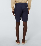 Frescobol Carioca - Felipe linen-blend shorts