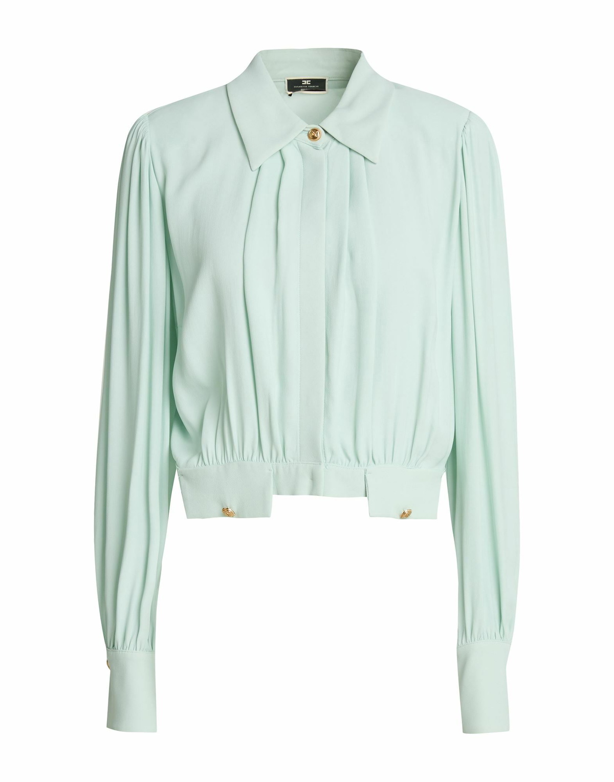 Elisabetta Franchi Womens Shirt Turquoise