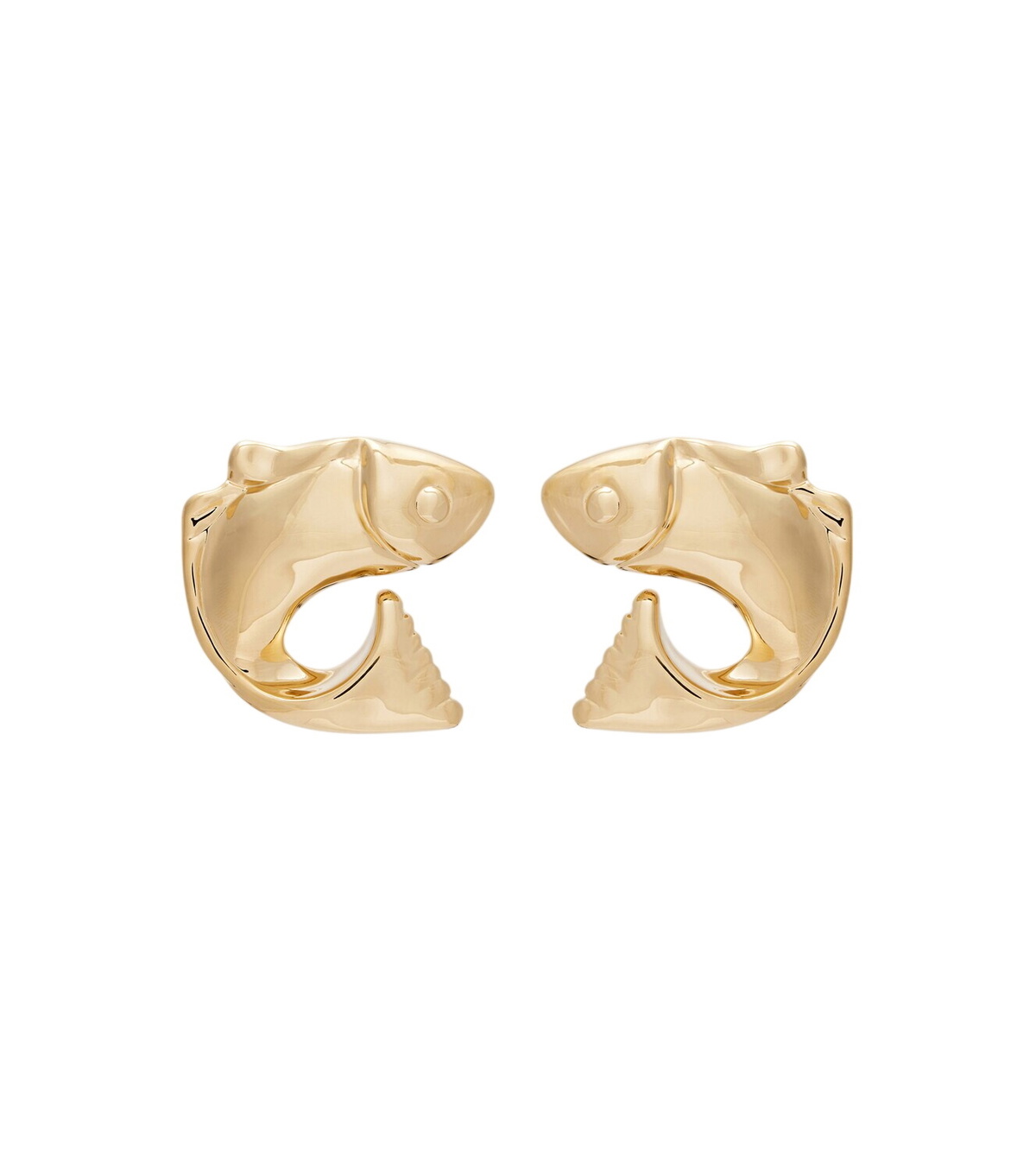 Jacquemus Gold Le Raphia 'La Grande Pince' Hair Clip Jacquemus