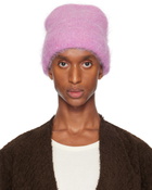 Séfr Purple Fuzzy Beanie