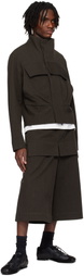 pet-tree-kor Brown Enignum Jacket