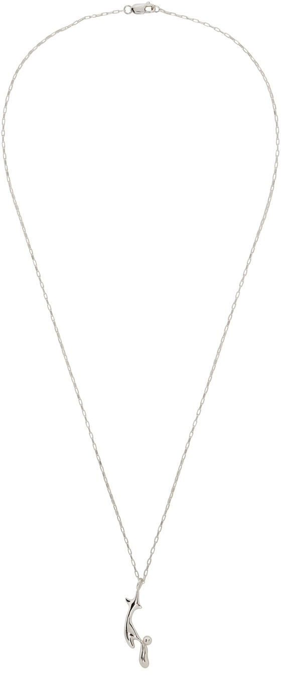Hannah Jewett Silver Phantom Drip Necklace
