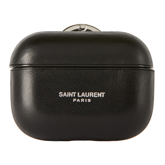 Photo: Saint Laurent Black Logo Airpods Pro Case
