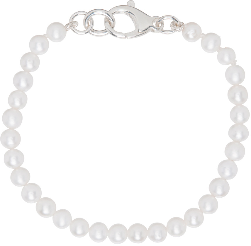 Hatton Labs Off-White Mini Pearl Bracelet