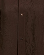 Studio Nicholson Womens Shirt Chocolate in Brown