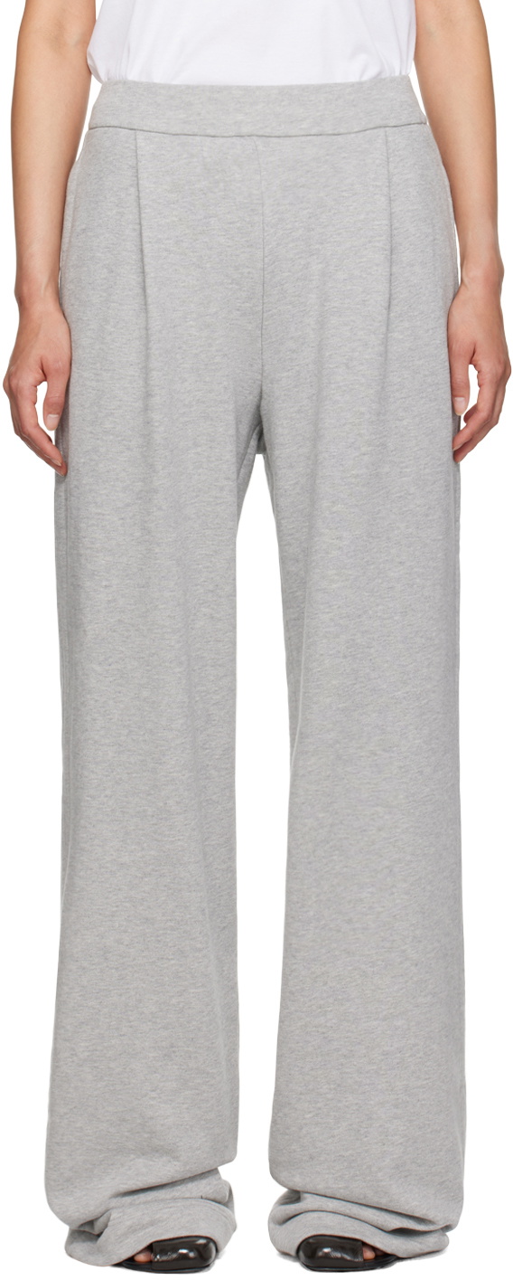 Dries Van Noten Gray French Terry Sweatpants