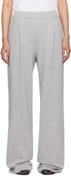 Dries Van Noten Gray French Terry Sweatpants