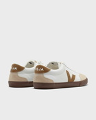 Veja Volley O.T. Leather White Tent Bark Brown/White - Mens - Lowtop