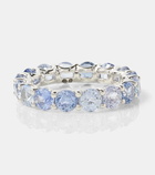 Bucherer Fine Jewellery Pastello 18kt white gold ring with sapphires