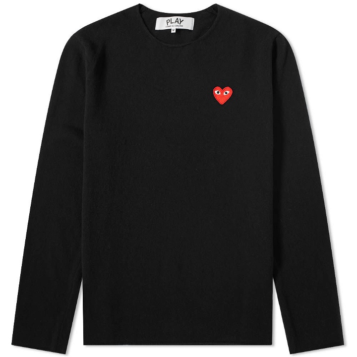 Photo: Comme des Garcons Play Knitted Crew Sweat