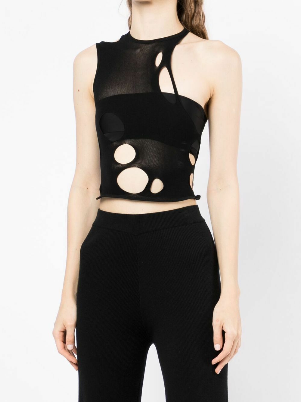 RUI - Cut-out Detail Cropped Top Rui