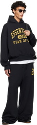 Fear of God ESSENTIALS Black Holiday Classic Hoodie