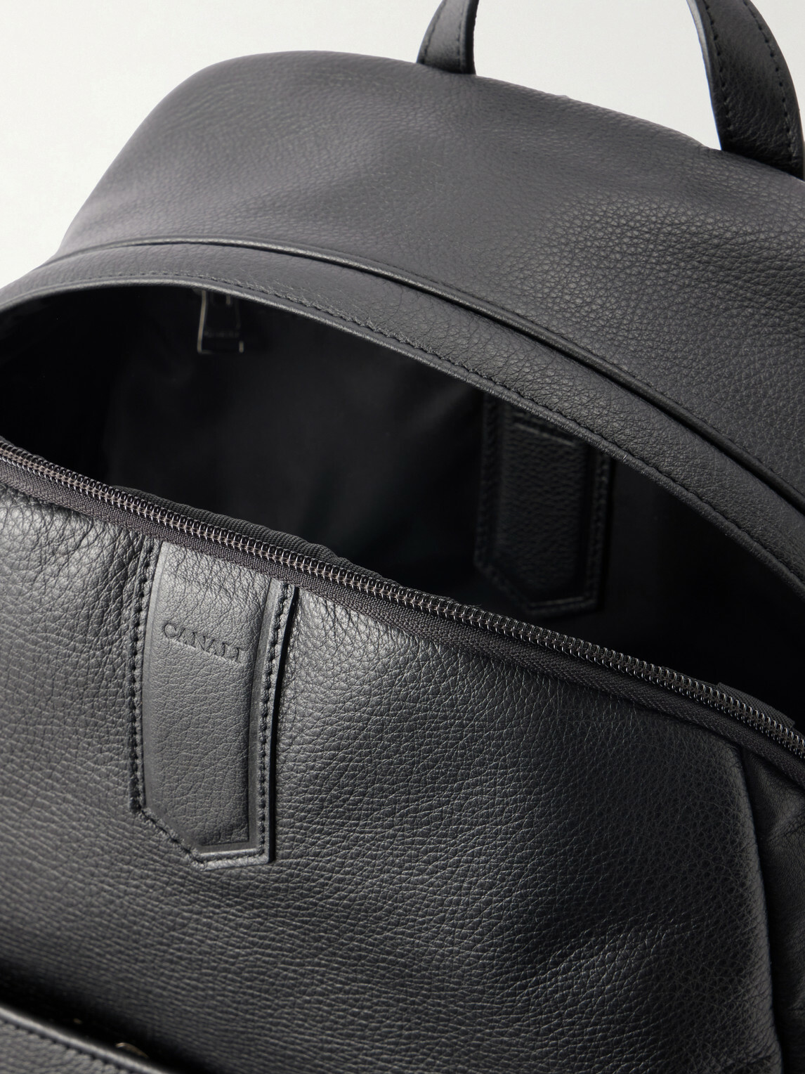 Canali - Full-Grain Leather Backpack