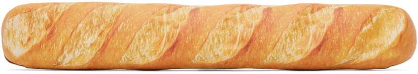 Moschino Tan Baguette Clutch
