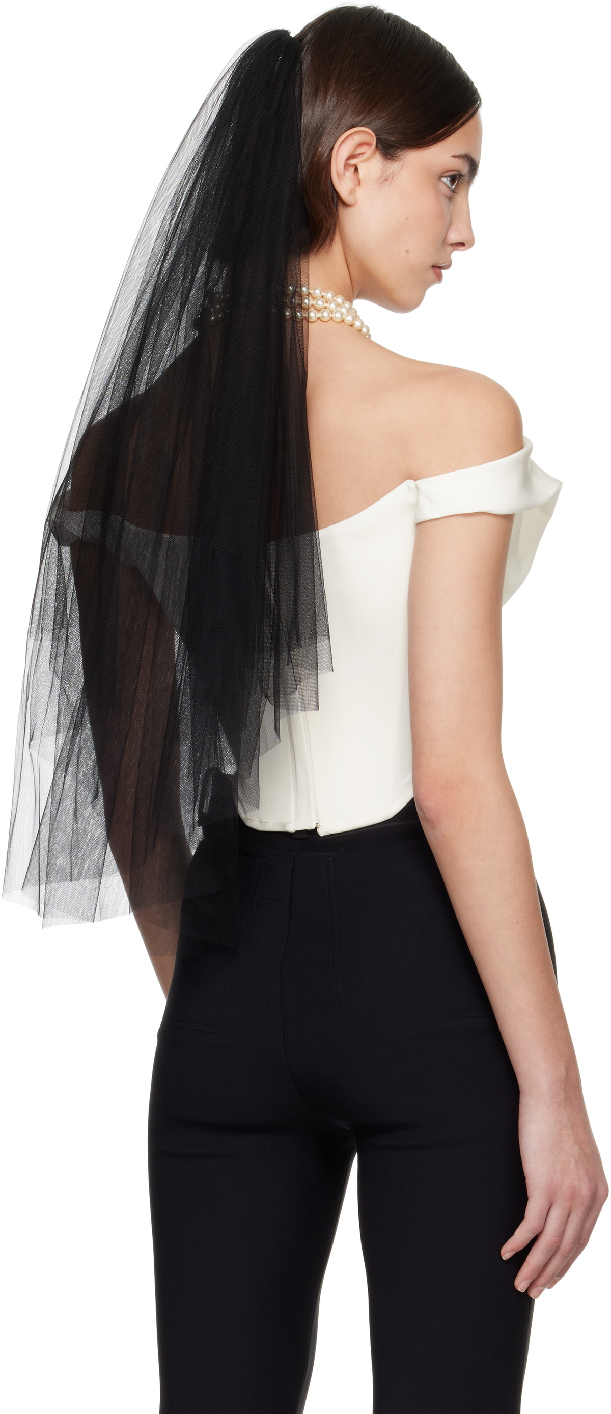 Vivienne Westwood SSENSE Bridal Capsule Silk Cady Comet Corset