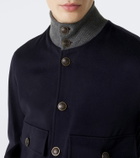 Brunello Cucinelli Virgin wool blouson jacket