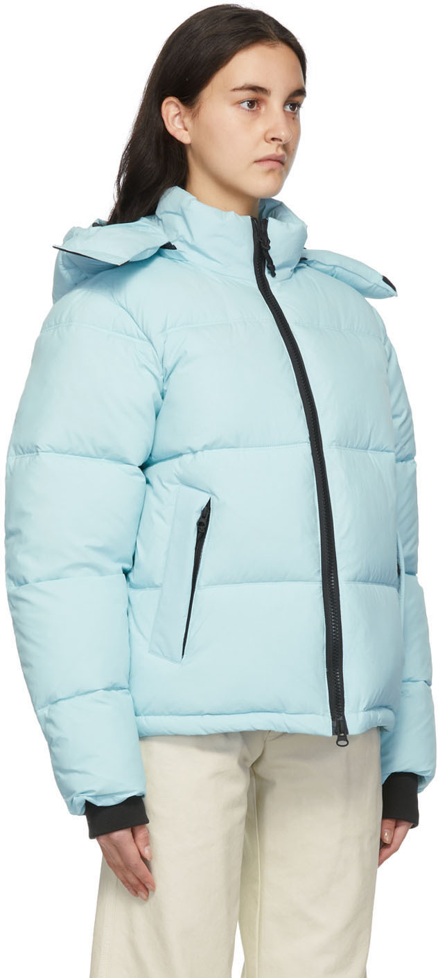 The Very Warm Blue Puffer Jacket