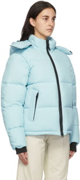 The Very Warm Blue Puffer Jacket