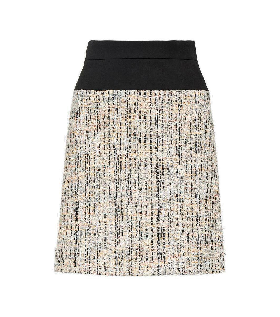 Alexander McQueen Wool tweed miniskirt Alexander McQueen