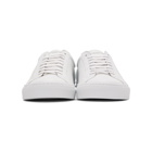 Givenchy White and Silver Urban Street Sneakers