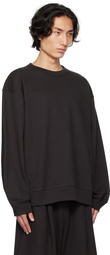 Dries Van Noten Gray Crewneck Sweatshirt