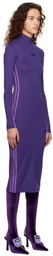 adidas x IVY PARK Purple Turtleneck Maxi Dress