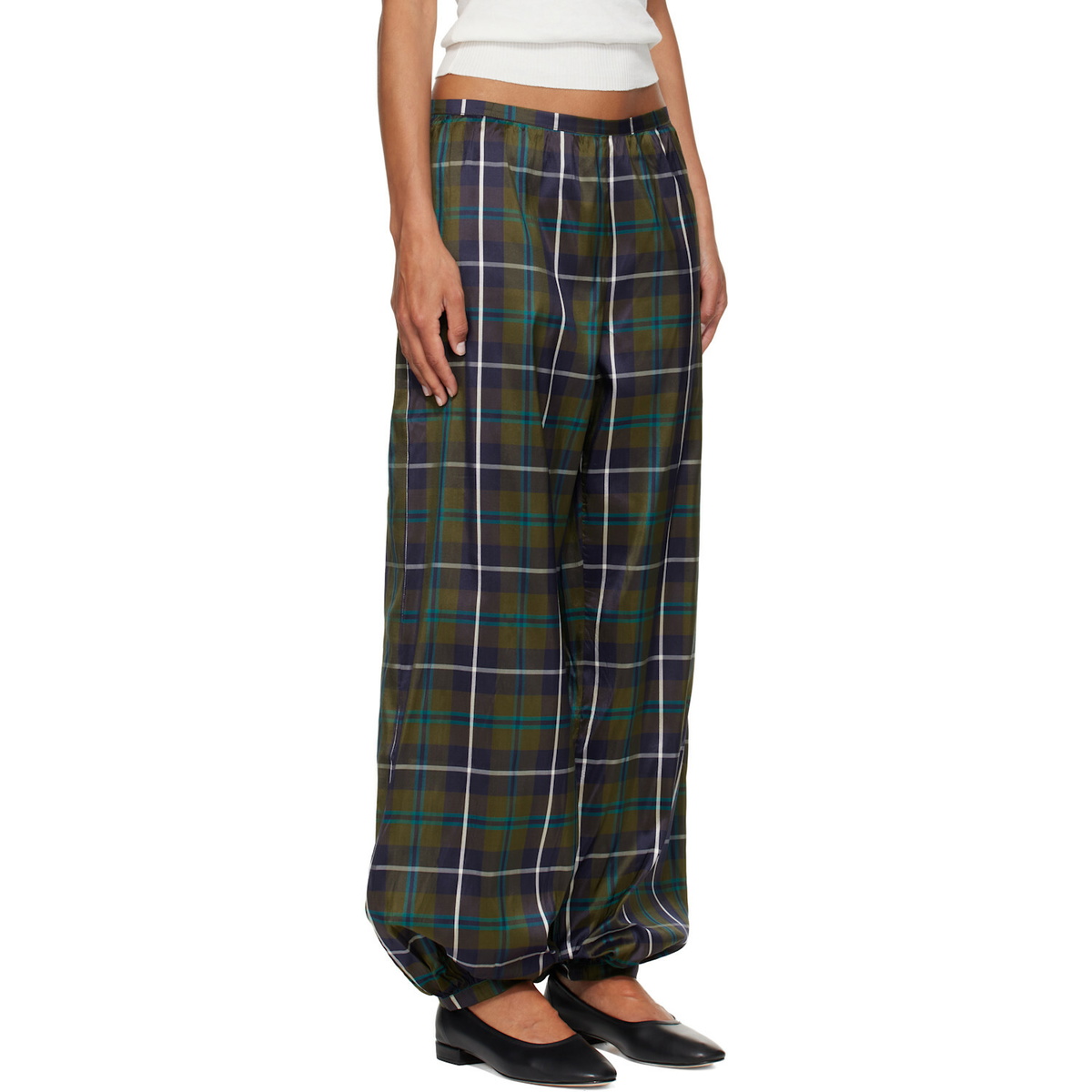Paloma Wool Navy Boza Trousers