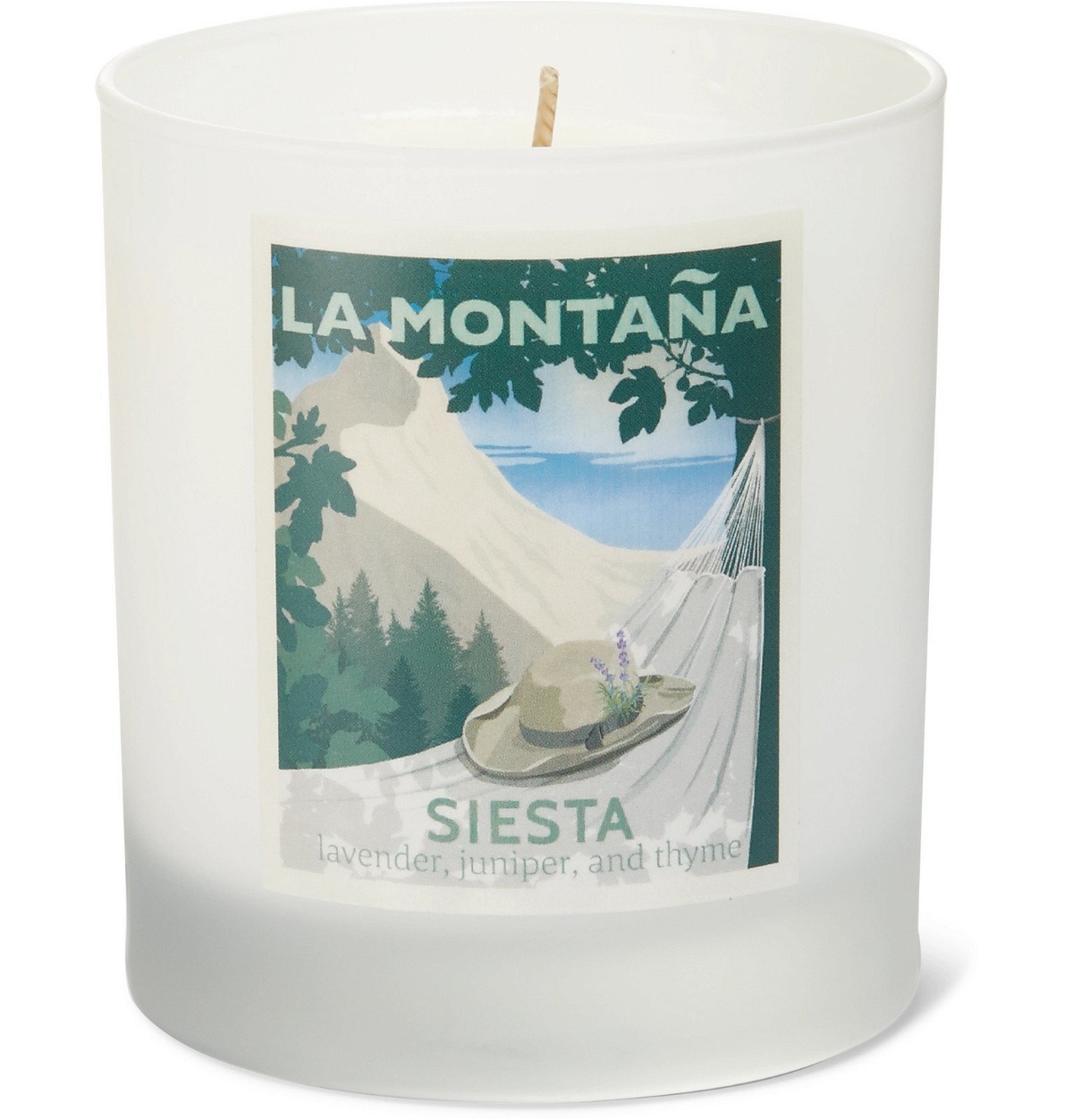 Photo: La Montaña - Siesta Scented Candle, 220g - Colorless