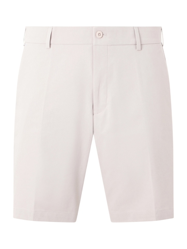 Photo: Peter Millar - Surge Slim-Fit Straight-Leg Tech-Jersey Golf Shorts - Neutrals