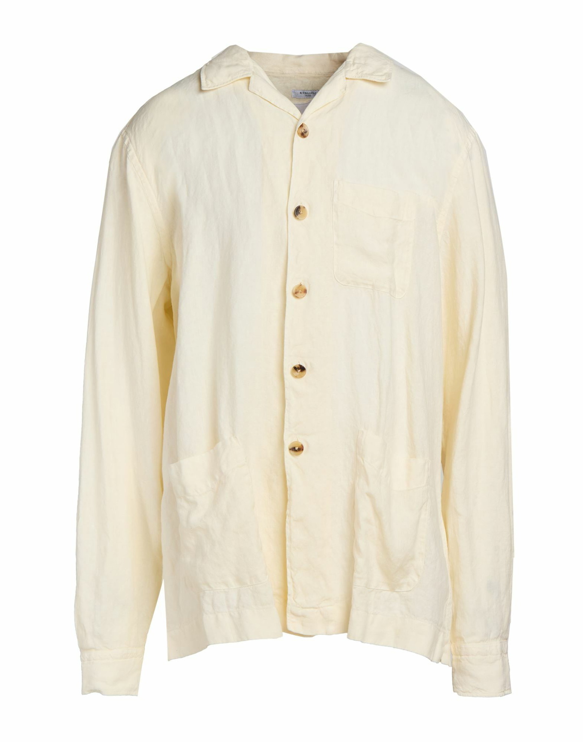 Boglioli Mens Shirt in Ivory