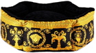 Versace Yellow & Black Barocco Small Pet Bed