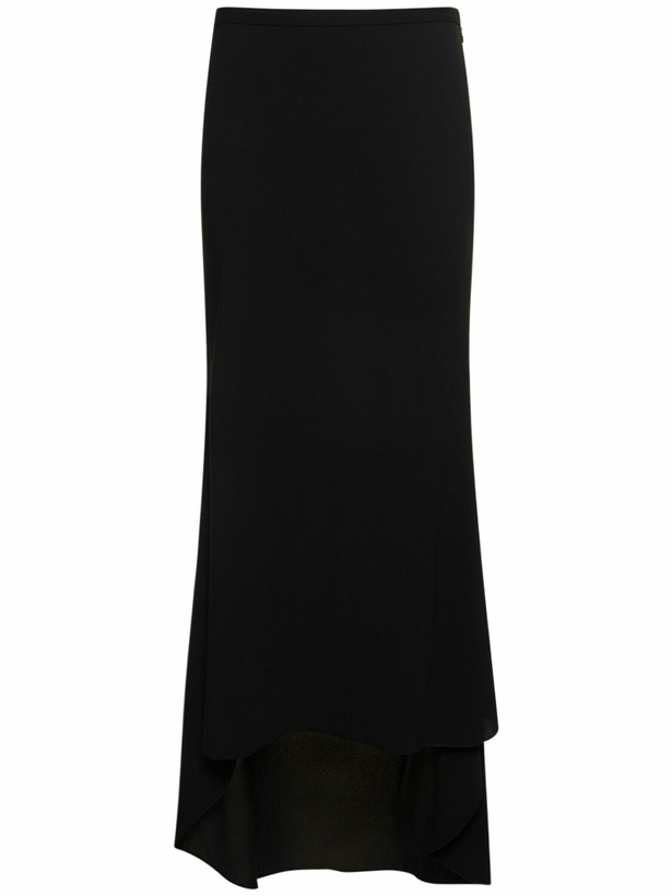 Photo: PHILOSOPHY DI LORENZO SERAFINI Light Crepe Flared Long Skirt