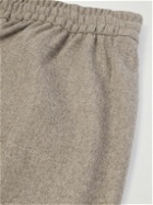Fear of God - Straight-Leg Logo-Appliquéd Wool-Blend Drawstring Shorts - Brown
