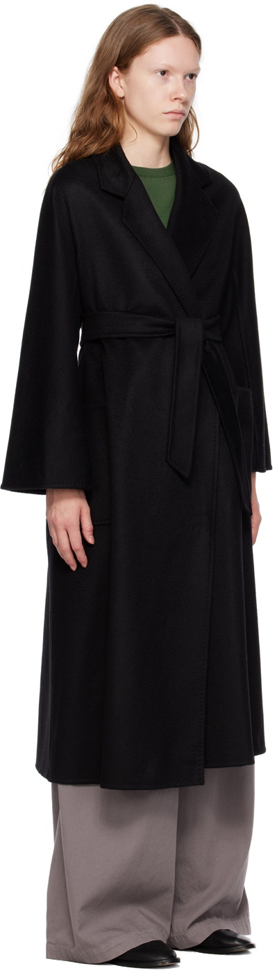 【関税込み】Max Mara ブラック Ludmilla Icon コート Max Mara Black Ludmilla Icon Coat Max Mara